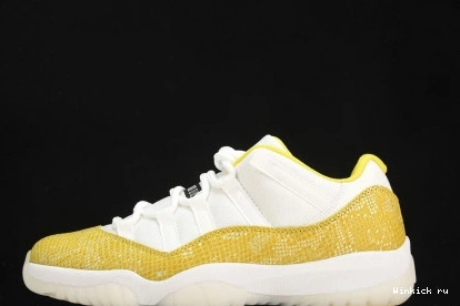 Air Snakeskin” Low “Yellow Jordan 11 0801